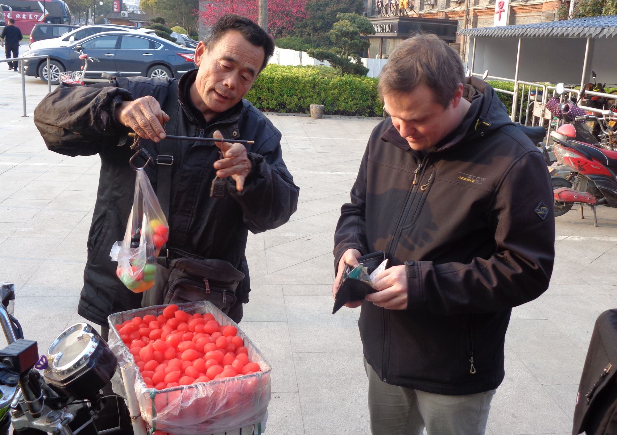 Ich bin mal eben in China…