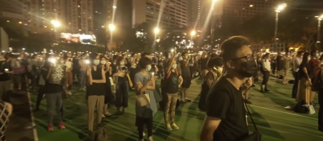 Verbot der Tiananmen-Massaker Gedenkveranstaltung in Hongkong