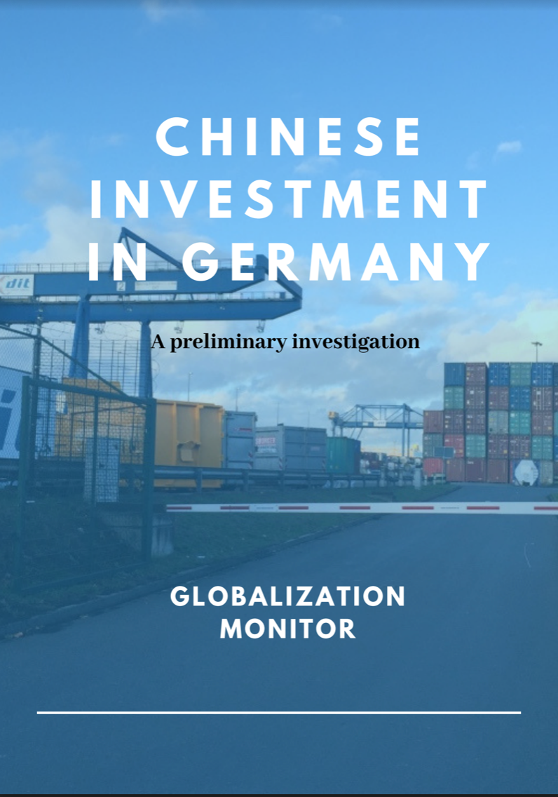 Chinesische Investitionen in Deutschland. Eine vorläufige Untersuchung