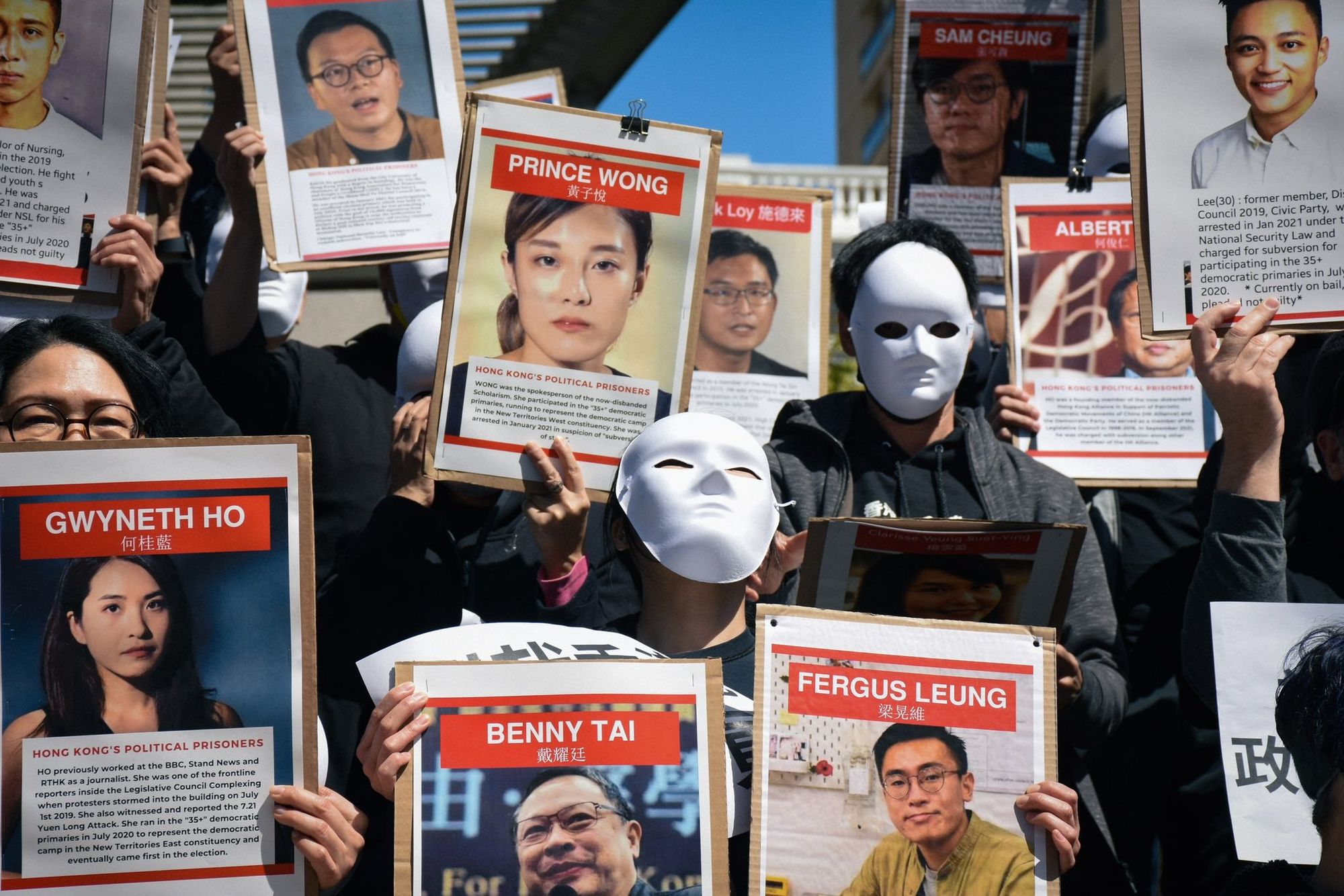 Internationale Solidarität mit den Politischen Gefangenen in Hongkong
