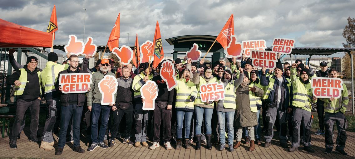 Rekordstreik bei chinesischem Konzern in Sachsen