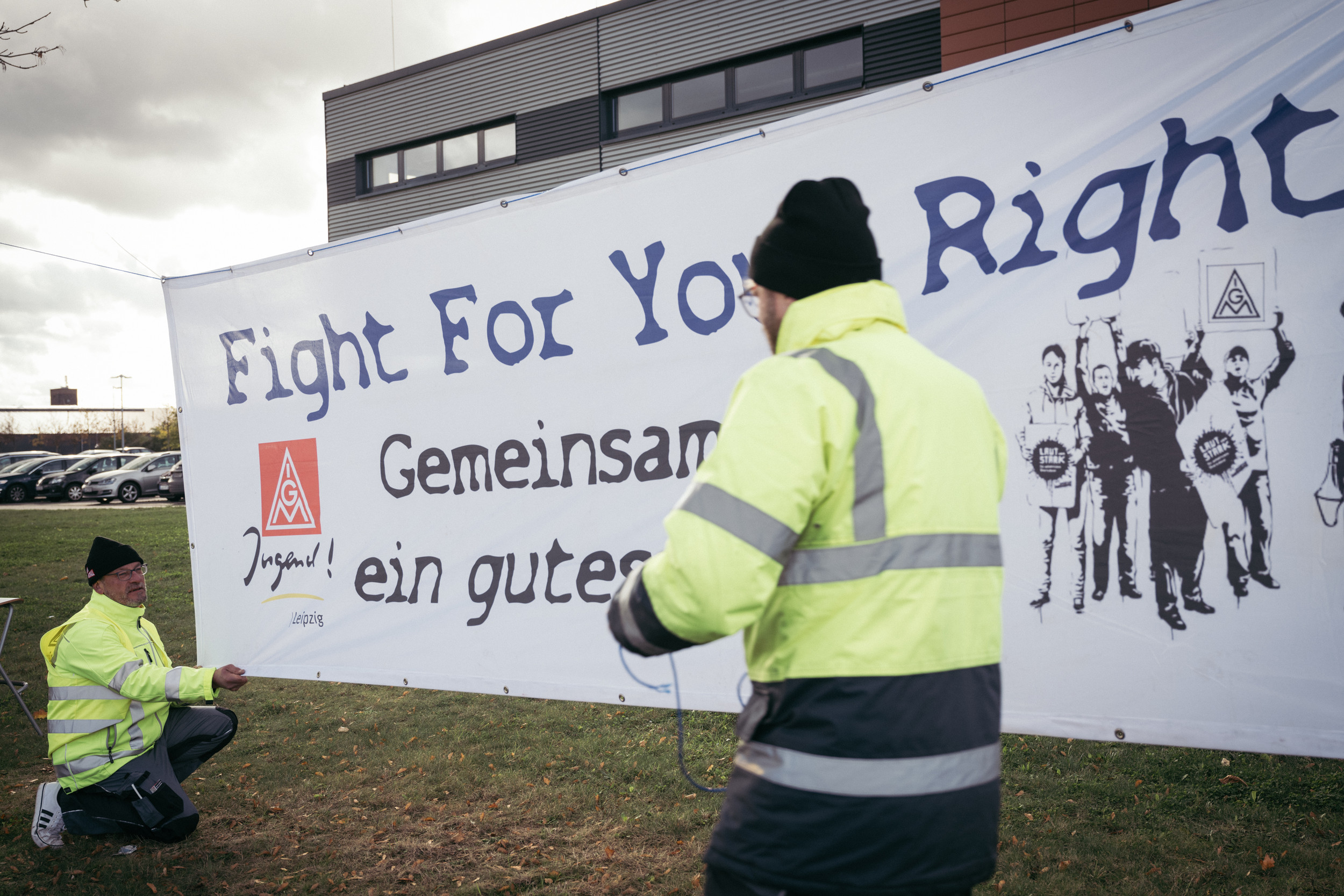 Rekordstreik bei chinesischem Konzern in Sachsen