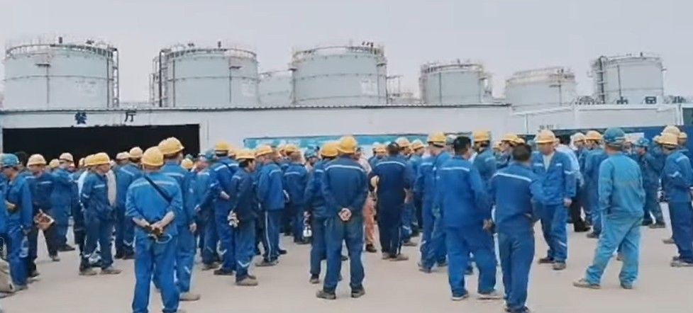 Streik bei BASF in Zhanjiang
